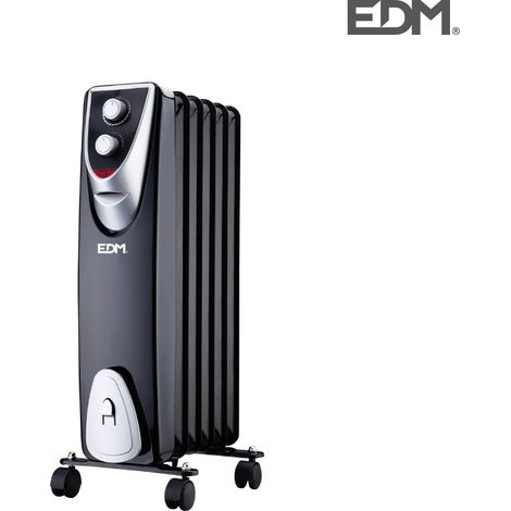 edm-product Radiatore EDM Black Edition 1000W nero grigio