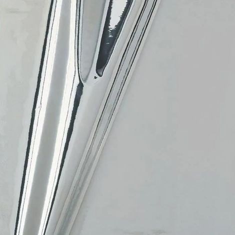 d-c-fix adesivo decorativo argento finitura metallica lucida