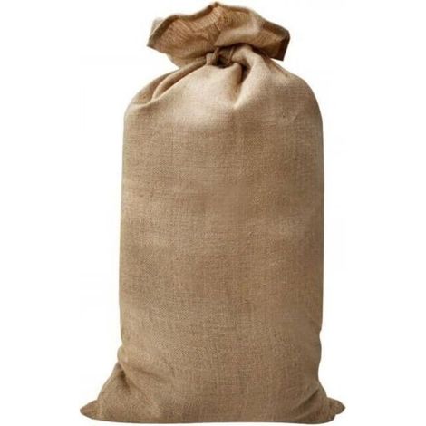 Sac en toile de jute 10774cm double fil adapté aux légumes et au jardinage sac en toile de jute adapté à la couverture végétale, 1 pièce (1/5)