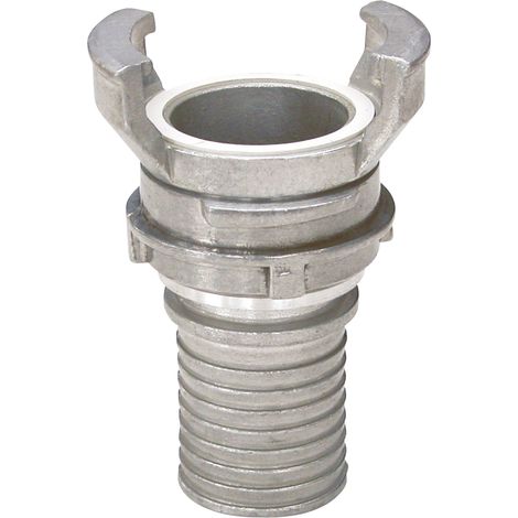 Raccord symétrique alu DN50 – Cannelé Ø50 – Filetage mâle 1" – Pour installations sanitaires et industrielles – Triboulet Industrie (1/2)