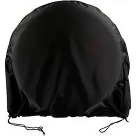 Housse de ventilateur imperméable Oxford 420D avec cordon de serrage, protection anti-poussière pour extérieur, terrasse, jardin, 76 x 76 x 22 cm, noir (420D) (1/5)