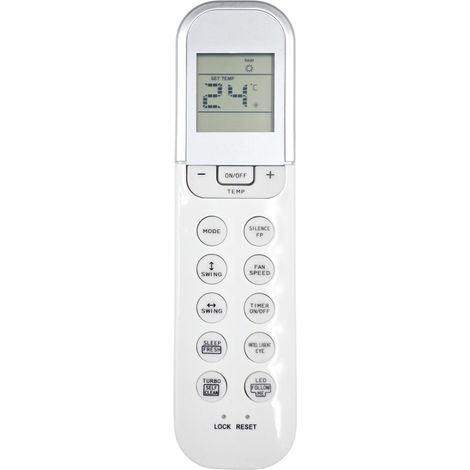 BEBUSINGOTO Fernbedienung für Klimaanlagen, kompatibel mit Midea RG36F /BGEF RG36F2 /BGEF RG36F4 /BGEF Klimaanlagen-Fernbedienung (1/4)