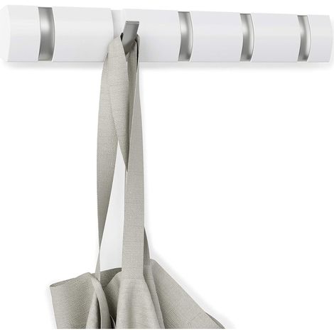 Installation sans perçage derrière la porte de salle de bain (blanche) (1/5)