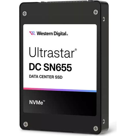 Dysk SSD Western Digital Ultrastar SN655 WUS5EA138ESP7E3 3.84TB U.3 PCI ISE 0TS2461 (DWPD 1) (1/3)