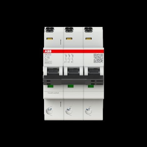 Leistungsschalter ABB sx203-c16 16A 6kA 3-polig