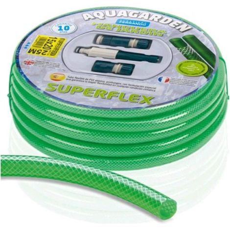 Manguera Kit de Riego Manguera Reforzada + Acces. - 15x20mm 25m, PLASTICOS FERRANDO.