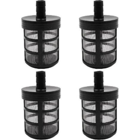 Ecleanfy-Lot de 4 filtres pour tuyau d'arrosage, filtres d'aspiration pour pompe à eau, filtres pour nettoyeur haute pression pour jardin et cour, 280 380