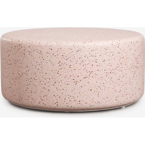 SKLUM Runder Couchtisch Ø90 cm aus Beton Elyndra                                   