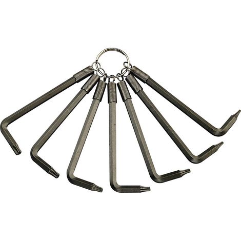 Jeu cles TX 7pcs tx10-tx40 Teng Tools 1487