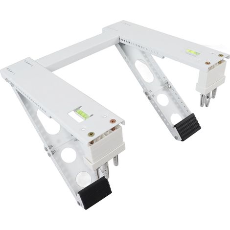 Support mural universel pour climatiseur en acier inoxydable, fixation extérieure pour fenêtre, kit de montage AC (1/5)