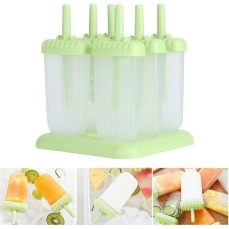 Ménage réutilisable moules à crème glacée fabricant bricolage de cuisson plastique outil fournitures de cuisine