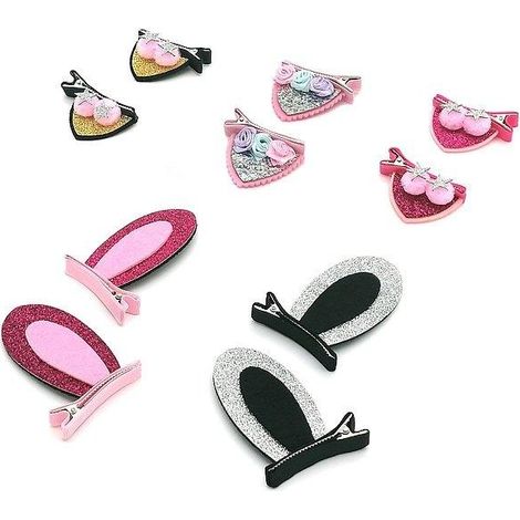 Pinzas para el cabello, 2 unidades, mezcla