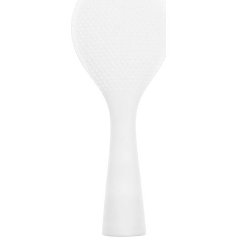 Cuillère riz silicone blanche autoportante antiadhésive, louche pratique pour cuisson/service maison ou resto (1/5)