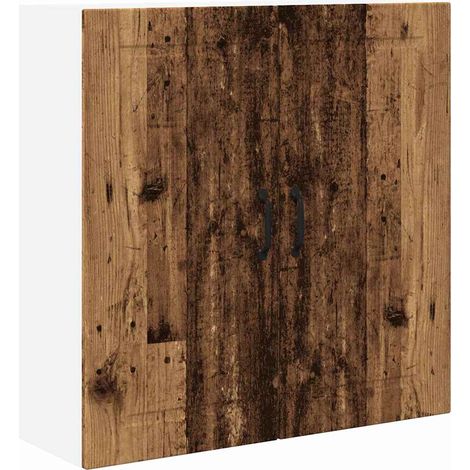 Meuble mural de cuisine,Armoire de cuisine avec porte Bois Ancien 80 x 31 x 80 cm CFW99150 (1/5)