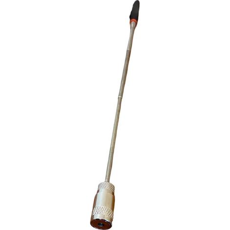 Asta magnetica estensibile fino a 80cm asta calamitata per raccogliere magneti minuterie collettore magnetico con LED manico antiscivolo (1/2)