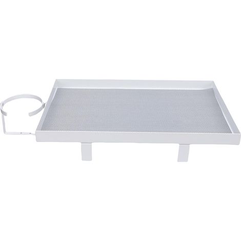 Bedside table with cup holder, carbon steel design (1/5)