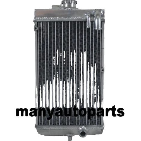 Radiador de aluminio, 2,5 kg de peso, diseño sobredimensionado, mayor capacidad de refrigeración, construcción soldada con TIG, compatible con modelos de 2006 a 2014. (1/3)