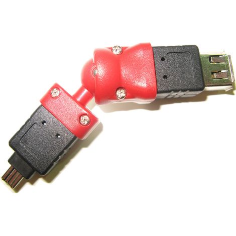 BeMatik - Rotor adattatore FireWire 400 IEEE 1394 (M-4Pin/6pin-H)