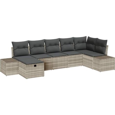 Maison Exclusive - Set di divani 8 pz polyrattan (1/5)