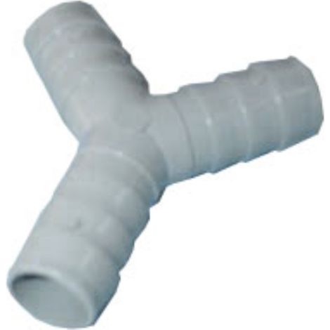 Racor union para tubo desagüe 17 mm. Y (doble)
