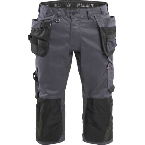 Pantaloni corti da lavoro elasticizzati 2D 1754 - Grigio 4XL - FR(58) - SE(C64) - Standard