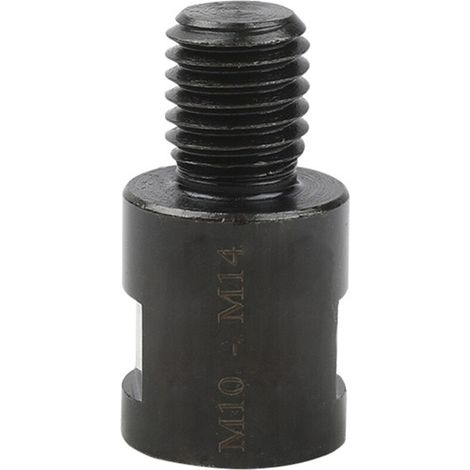 Adaptateur de foret à carottage en acier allié M10 femelle vers M14 mâle, idéal pour les forets diamantés. Adaptateur de tige de qualité supérieure pour une efficacité de forage accrue. (1/5)