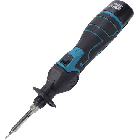 Fer à souder sans fil, kit de soudage portable rechargeable 12 V pour la réparation électronique, le câblage automobile et la fabrication de bijoux. Comprend 2 batteries et 1 chargeur (prise UE 220 V) (1/5)
