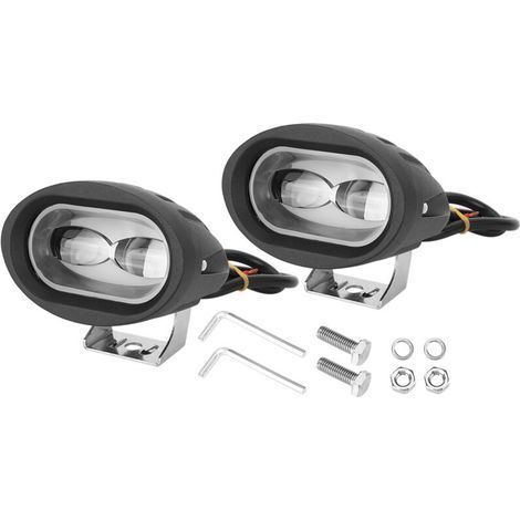 Lampe de travail LED automatique pour véhicule, lampe de conduite IP67 étanche pour lentille 6D 20 W (1/5)