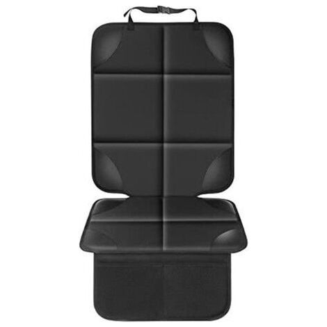 Housse de siège auto, rembourrage épais, tissu imperméable 600D, envers antidérapant, sans danger pour les bébés et les animaux, noire, universelle, convient aux voitures, camions, SUV et fourgonnette (1/5)