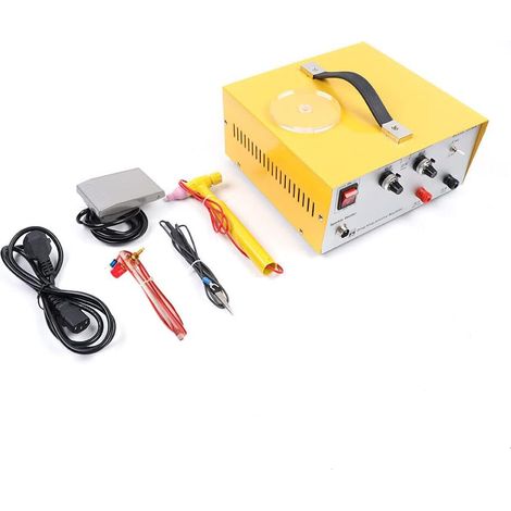80A Dx-808 Pulse Spot Welder Schmuck Punktschweißmaschine Punktschweißgerät Gold Silver Jewelry Welding Machine Tool Elektrische Lötmaschine Schmuckschweißimpuls  Spot Schweißgerät