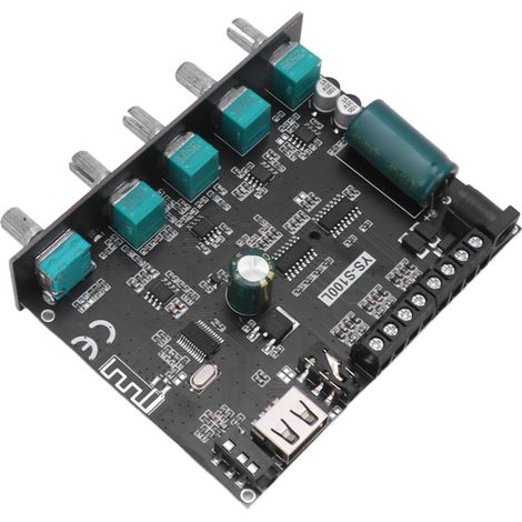 Carte Amplificateur Audio Bluetooth 2.1 Canaux 2x50W 100W avec Contrôle APP Module Ampli Puissance (1/5)