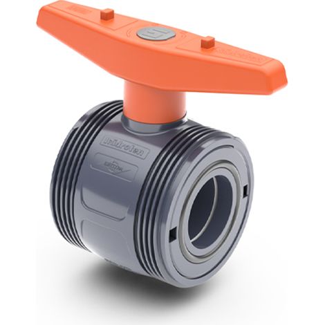 CUERPO CENTRAL VAL PVC BOLA A/PTFE 50 HID
