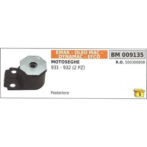 Antivibrante posteriore EMAK motosega 931 932 009135