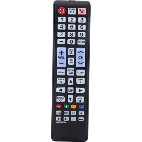 Neue schwarze Ersatzfernbedienung AA59-00600A für Samsung LCD- und LED-Smart-TVs