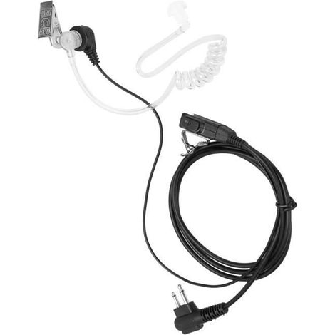 Garosa oreillette radio 2 voies Talkie Walkie Écouteur 2 Voies Radio Casque M Tête pour Motorola GP68 GP88 GP300 GP88 GP88S GP3188 (1/4)