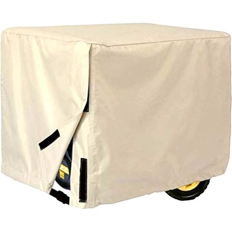 Telo di protezione per generatore elettrico, antipolvere e impermeabile, per uso esterno (Beige) (1/5)