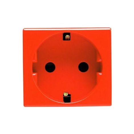 PRISE 2P+T 16A ST.ALLEMAND ORANGE GEWISS GW20288