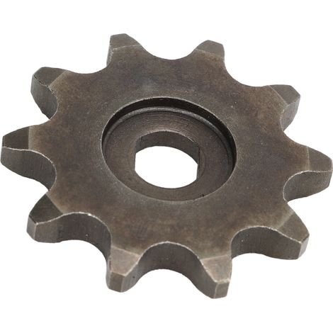Pignon de rechange 10 dents en acier au carbone pour moteur de vélo, compatible avec les moteurs à engrenages (5 mm). (1/5)