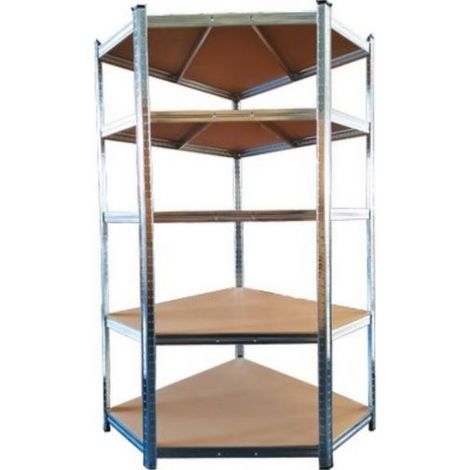 SCAFFALE KIT 5 RIPIANI ANGOLARE WORKIT (1/3)
