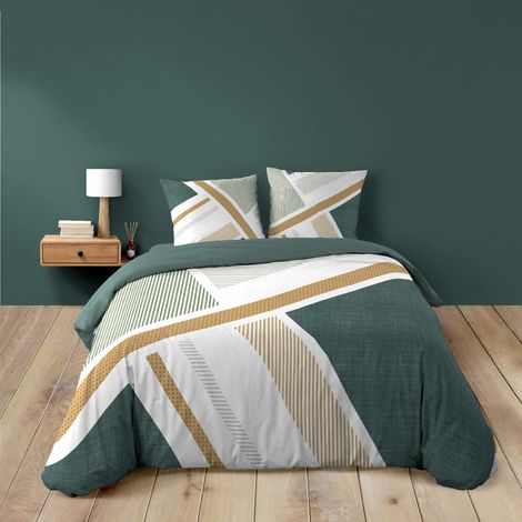 Parure de Lit 100% Coton – ZEPHYR – Certifiée Oeko-TEX (1/5)