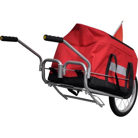 Maison Exclusive - Remorque de vélo à une roue avec sac de rangement (1/5)