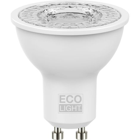 Ecolight LAMPADA A LED SPOT GU10 FASCIO 110  ° luce fredda 8 W 10.00 pz