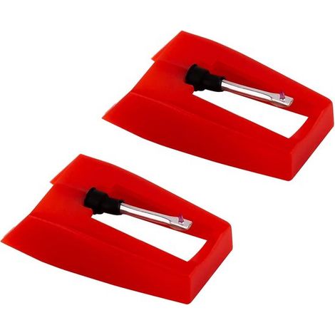 2 Ersatznadeln für Plattenspieler – Saphir und Diamant (1/5)