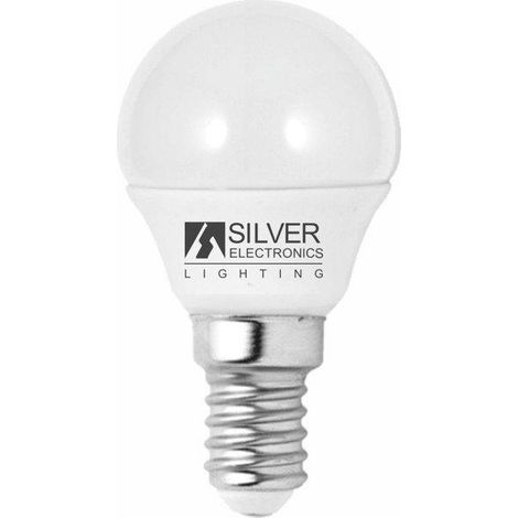 Bombilla LED E14 5W 230V 6000K ESFERICA