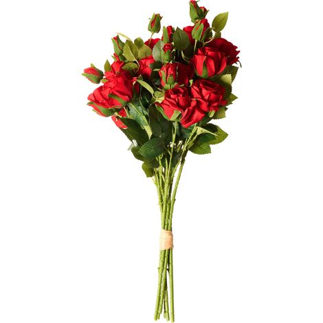 Künstlicher Blumenstrauß BOIRO 65 cm Rot (1/5)