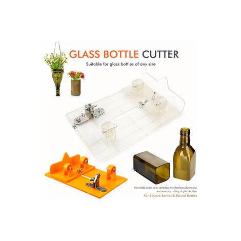 Lot de 3 coupe‑bouteilles universels – Découpeur pour bouteilles en verre, vin, bière – Outil à main pour DIY et arts créatifs (1/4)