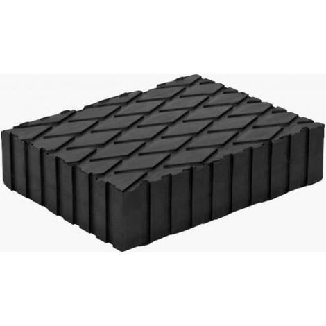 Tamponi in gomma per ponte sollevatore blocchi spessori per ponti 160X120X50MM