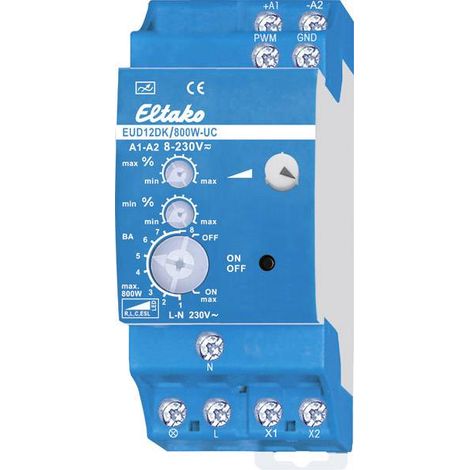 Eltako 21100810 Variateur pour rail DIN bleu Q851202 (1/3)