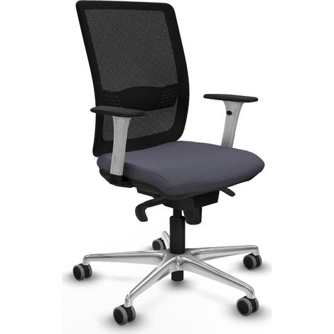 Sedia da ufficio piqueras y crespo ergonomica nero mesh (1/2)