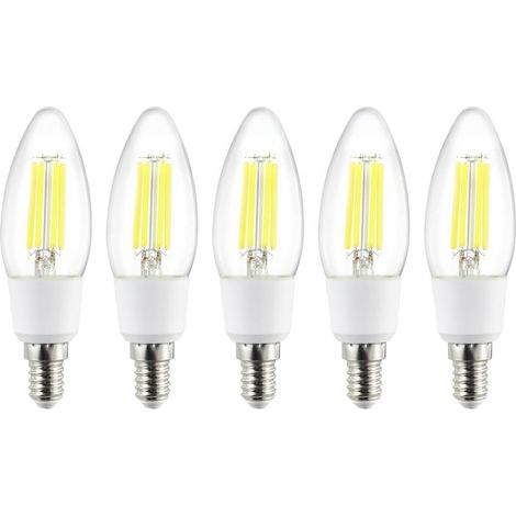 Sygonix SY-5781472 LED CEE A (A - G) E14 2.2 W = 40 W blanc chaud (Ø x H) 35 mm x 110 mm à filament (1/4)
